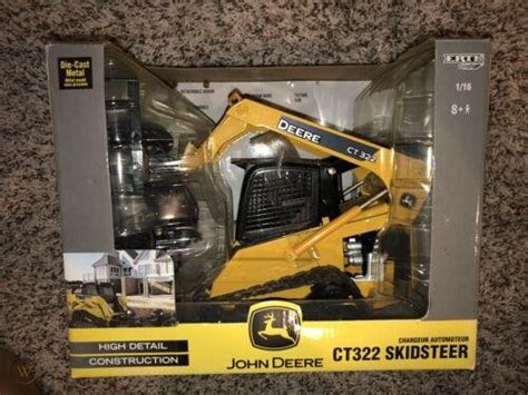 1 16 scale john deere ct322 skid steer|ct322 aux hydraulic attachment.